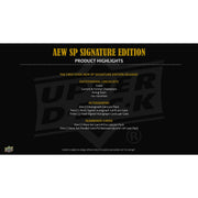 2025 Upper Deck SP Signature Edition AEW Wrestling Hobby 20-Box Case