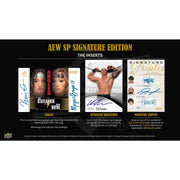 2025 Upper Deck SP Signature Edition AEW Wrestling Hobby 20-Box Case