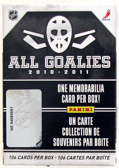 2010/11 Panini All-Goalies Hockey Factory Set (Reed Buy)