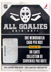 2010/11 Panini All-Goalies Hockey Factory Set (Reed Buy)