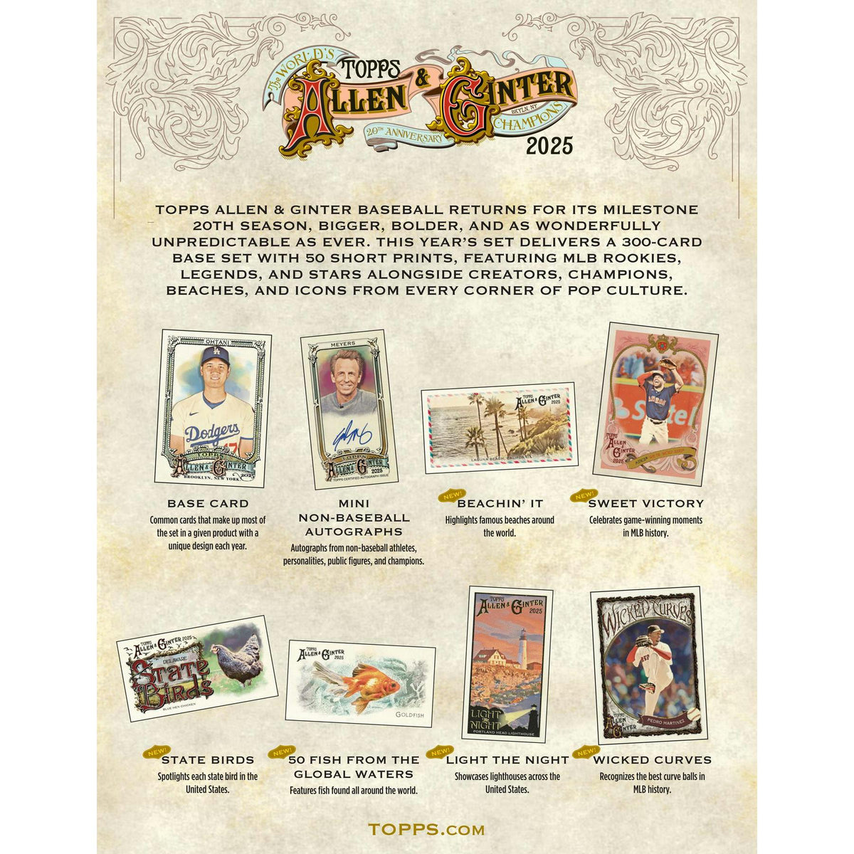 2025 Topps Allen & Ginter Baseball Blaster 40-Box Case