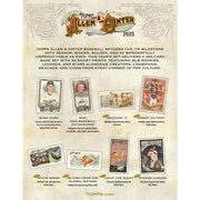 2025 Topps Allen & Ginter Baseball Blaster 40-Box Case