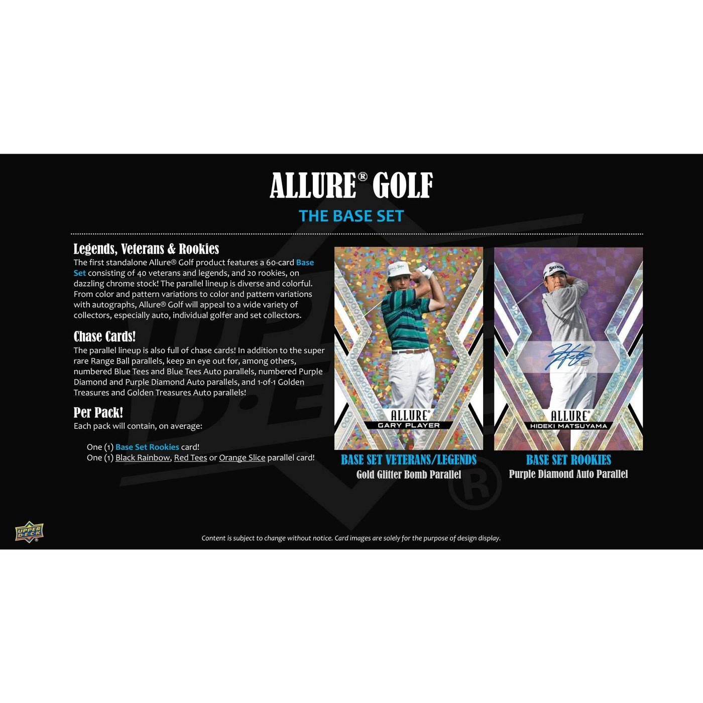 2026 Upper Deck Allure Golf Hobby Box