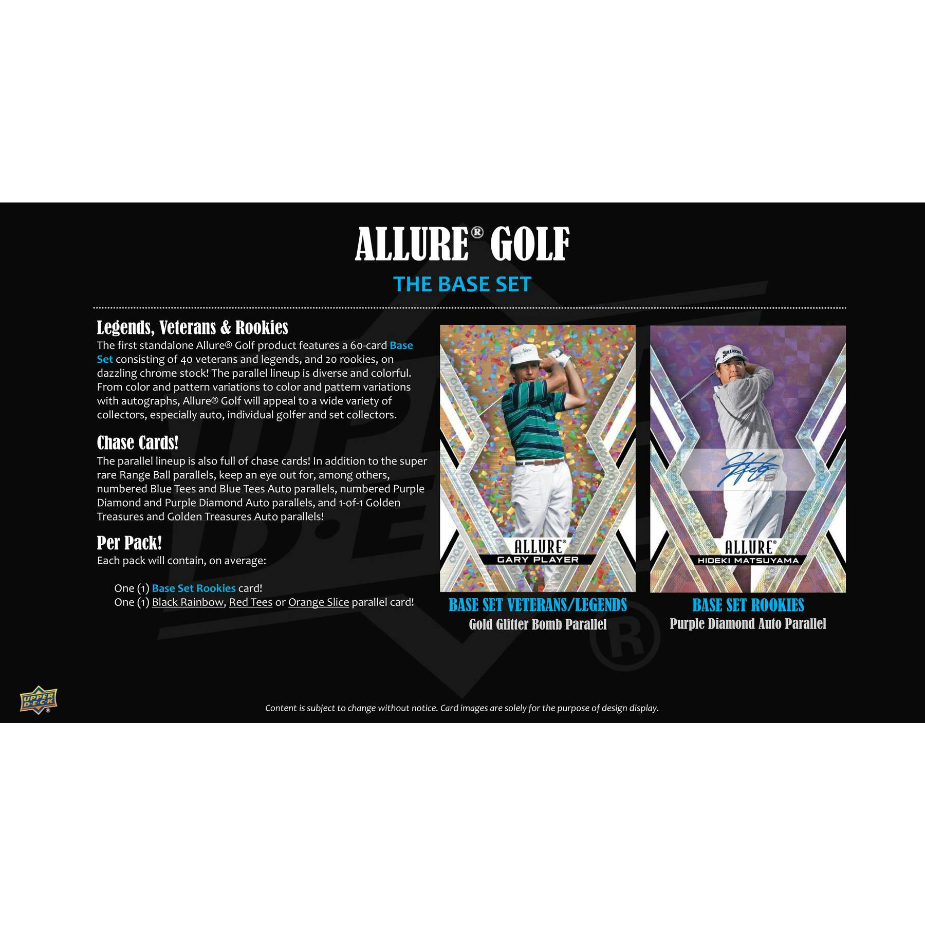 2026 Upper Deck Allure Golf Hobby Box