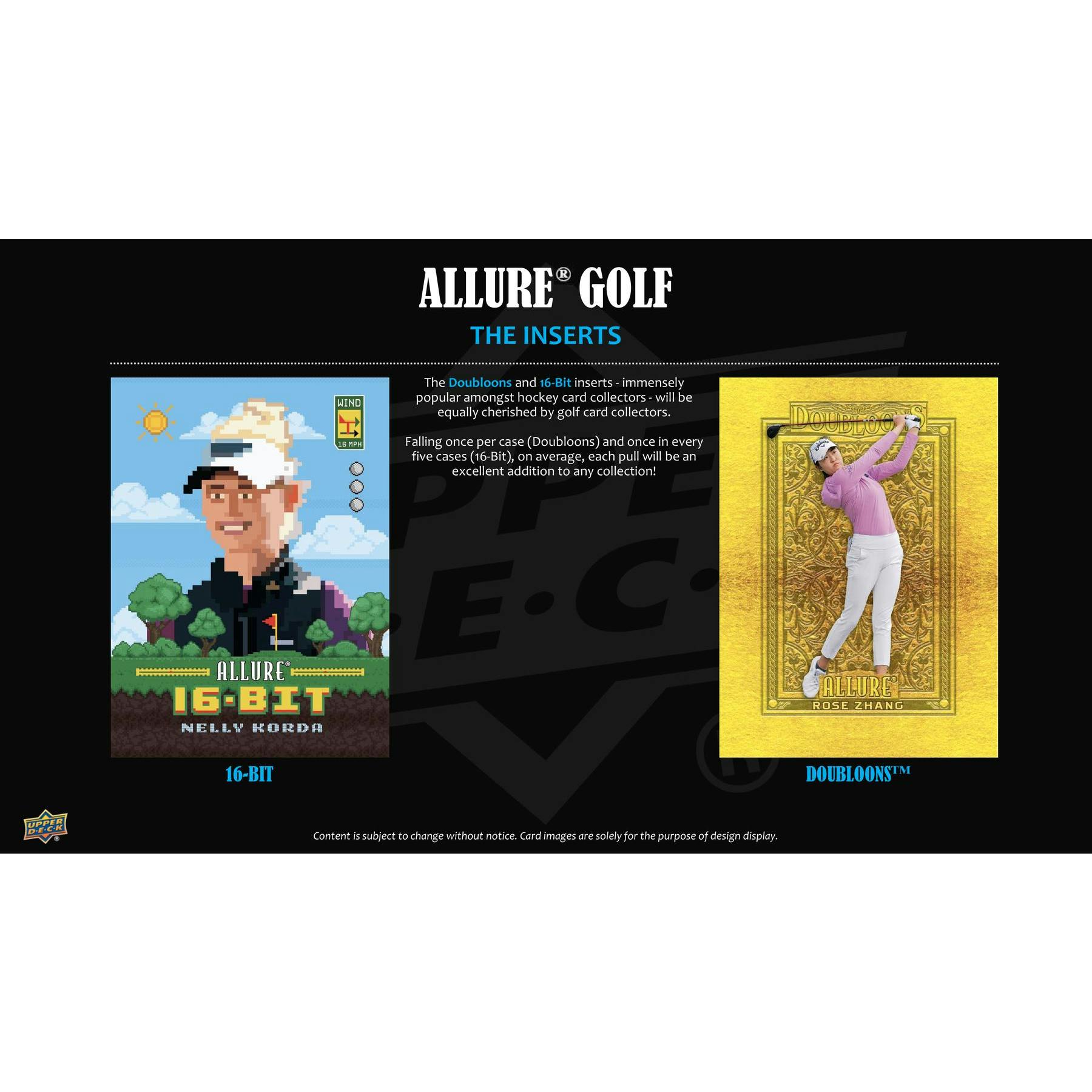 2026 Upper Deck Allure Golf Hobby Box