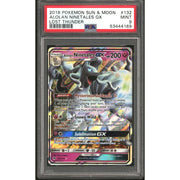 Pokemon Lost Thunder Alolan Ninetales GX 132/214 PSA 9