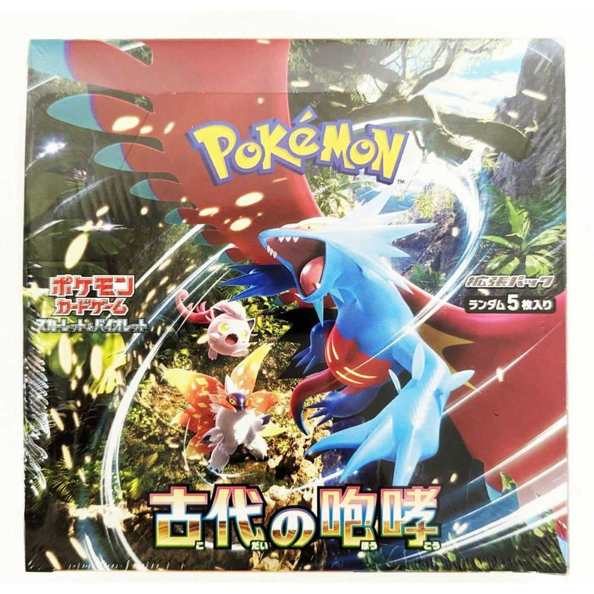 Pokemon Scarlet & Violet: Ancient Roar Booster Box (Japanese)