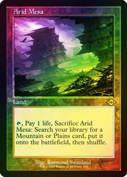 Magic the Gathering Modern Horizons 2 Retro Frame FOIL Arid Mesa NEAR MINT NM