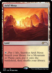 Magic the Gathering Secret Lair Ultimate Arid Mesa 4 NEAR MINT NM