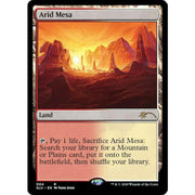 Magic the Gathering Secret Lair Ultimate Arid Mesa 4 NEAR MINT NM