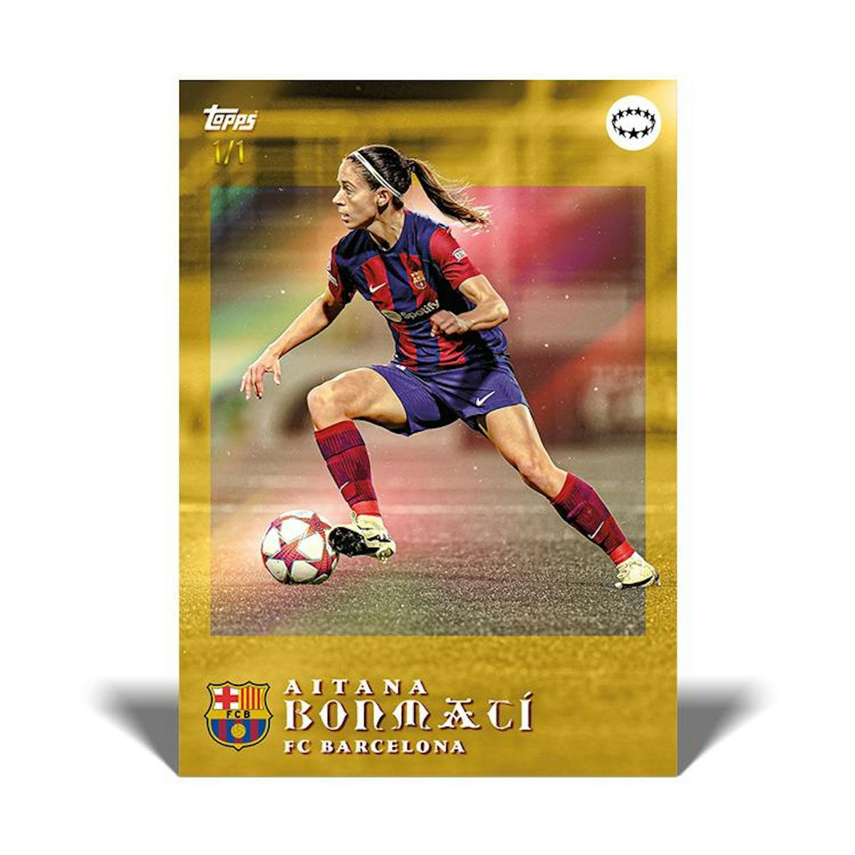 2024 Topps Aitana Bonmati Platinum Curated Set Soccer Hobby Box