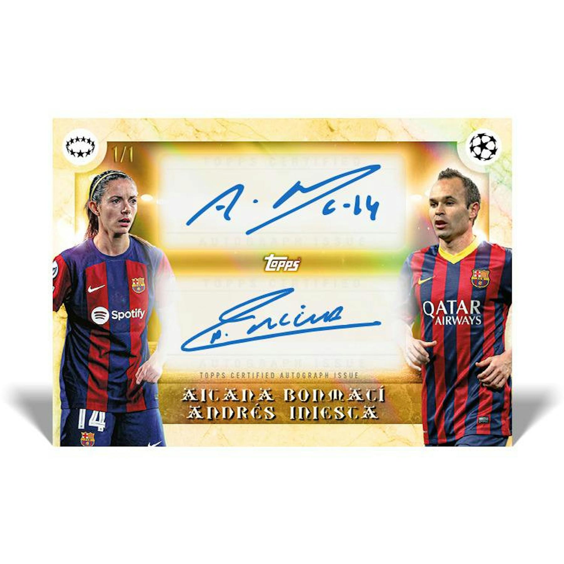 2024 Topps Aitana Bonmati Platinum Curated Set Soccer Hobby Box