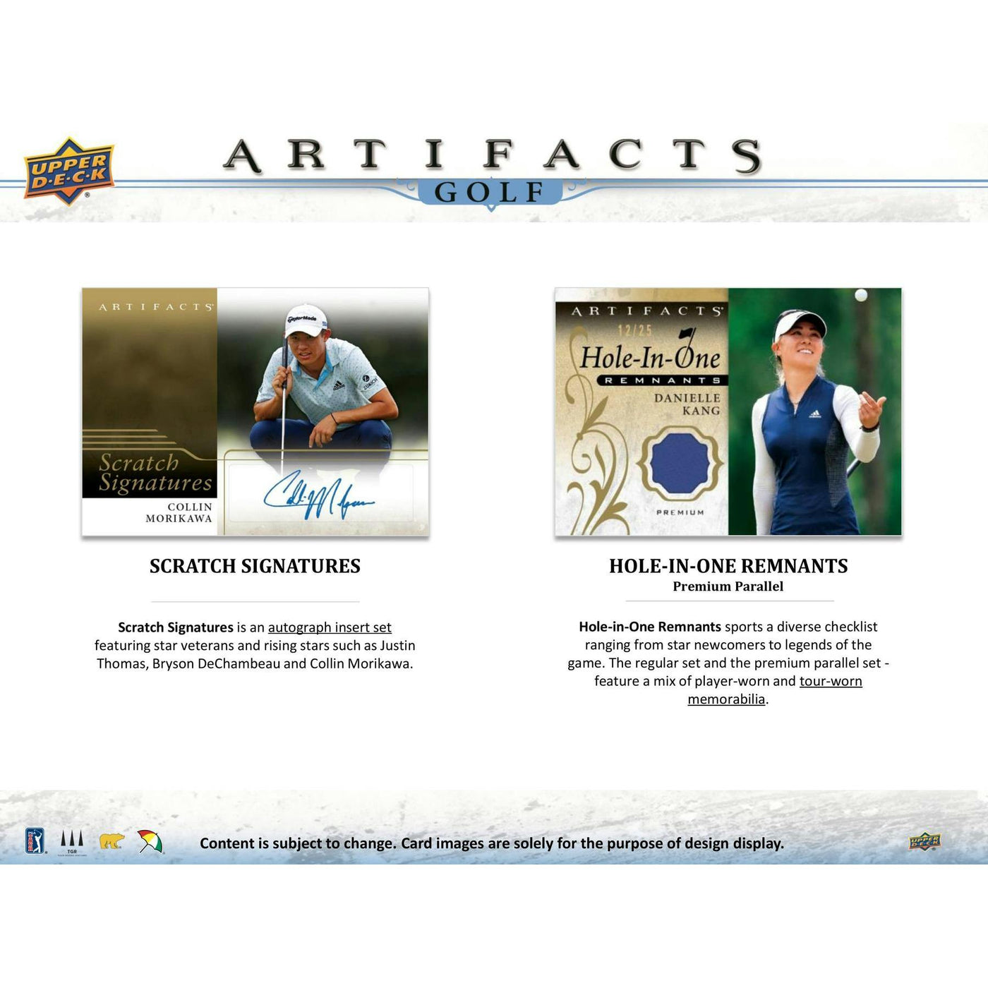 2021 Upper Deck Artifacts Golf Hobby Box