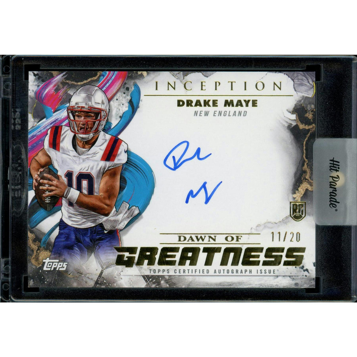 2026 Hit Parade Football Autographed Card Elite Series 5 Hobby Box