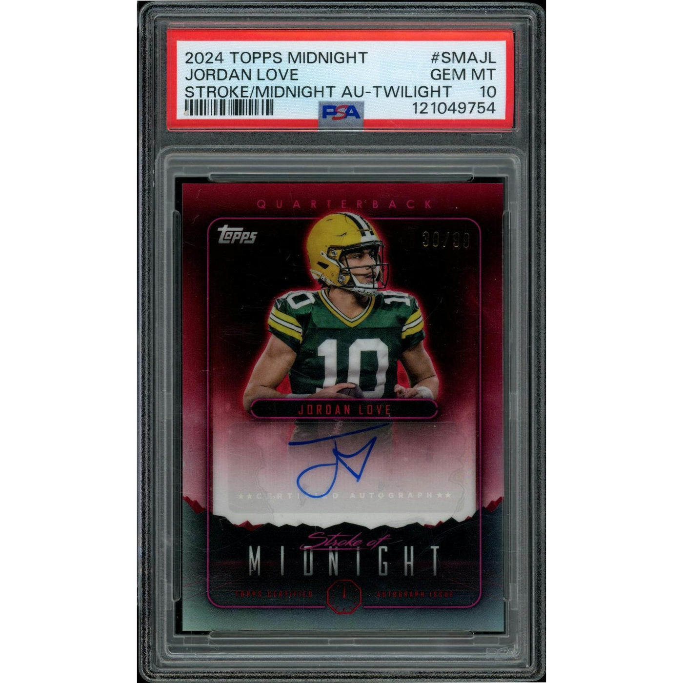 2026 Hit Parade Football Autographed Card Limited Series 10 Hobby Box