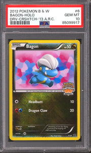 Pokemon 2012 Regional Championship Cross-Hatch Promo Bagon 6/20 PSA 10 GEM MINT *917