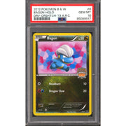 Pokemon 2012 Regional Championship Cross-Hatch Promo Bagon 6/20 PSA 10 GEM MINT *917