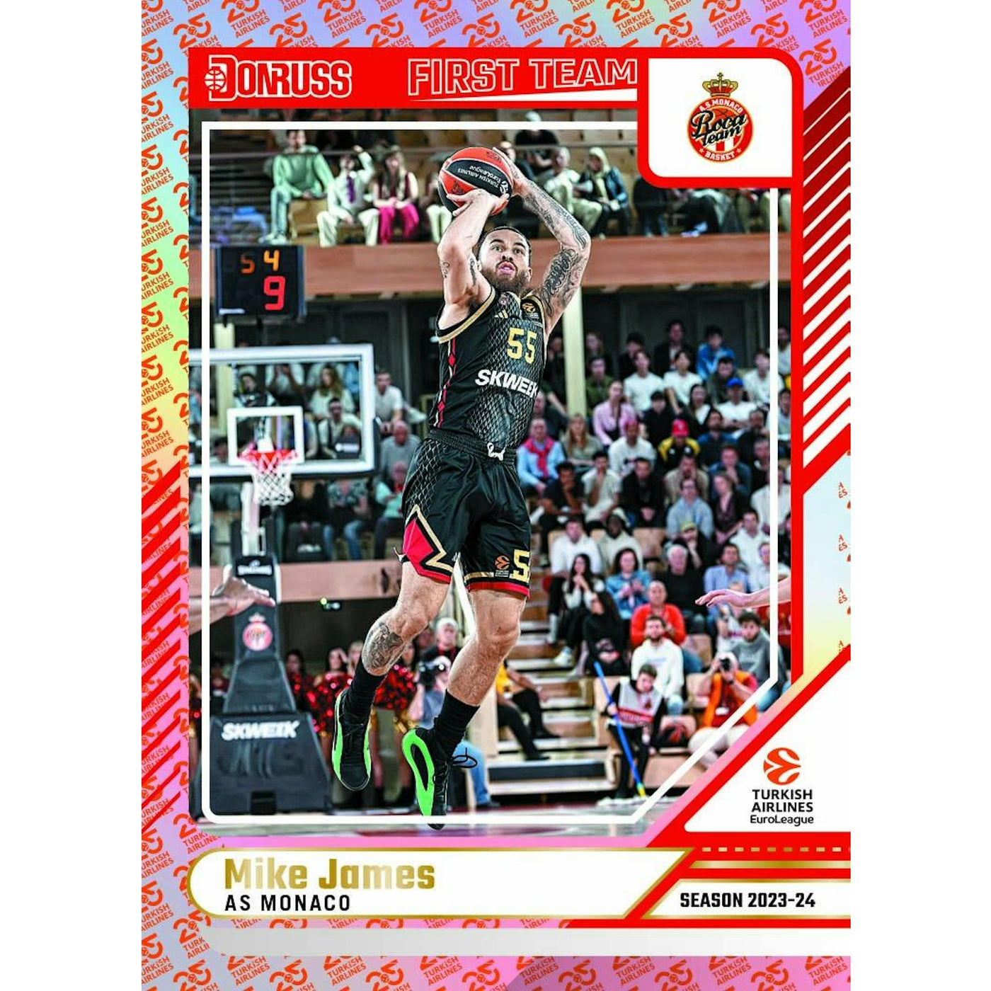 2024/25 Panini Donruss Turkish Airlines EuroLeague Basketball Hobby Box
