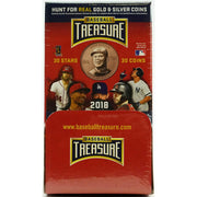 2018 Baseball Treasure Collectible Trading Coins Hobby Box