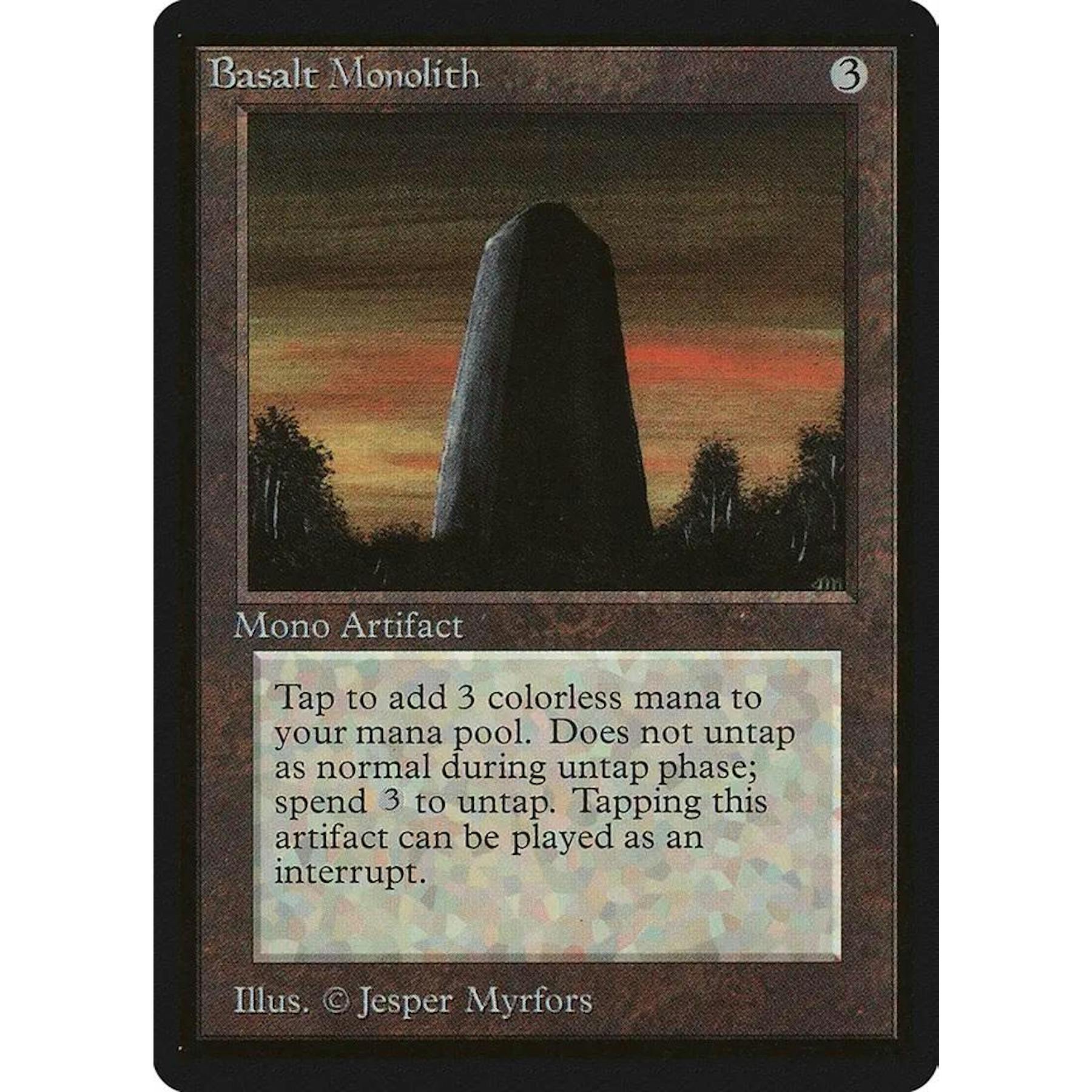 Basalt Monolith (Moderate Play)