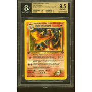 Pokemon Gym Challenge 1st Edition Blaine's Charizard 2/132 BGS 9.5 GEM MINT 2 10 subs