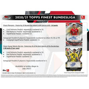 2020/21 Topps Finest Bundesliga Soccer Hobby Box
