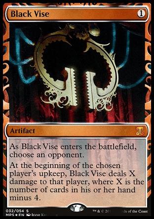 Magic the Gathering Kaladesh Inventions Black Vise FOIL NEAR MINT NM