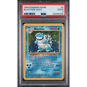Pokemon Base Set Unlimited Blastoise 2/102 PSA 2