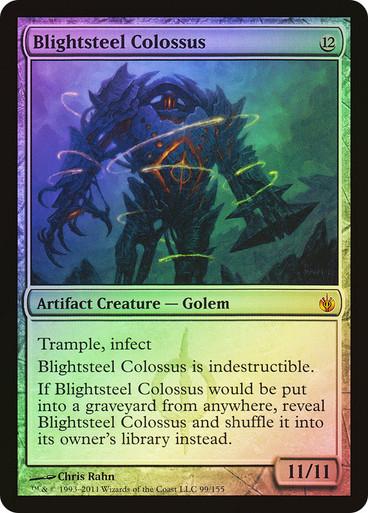 Blightsteel Colossus (Near Mint Foil)