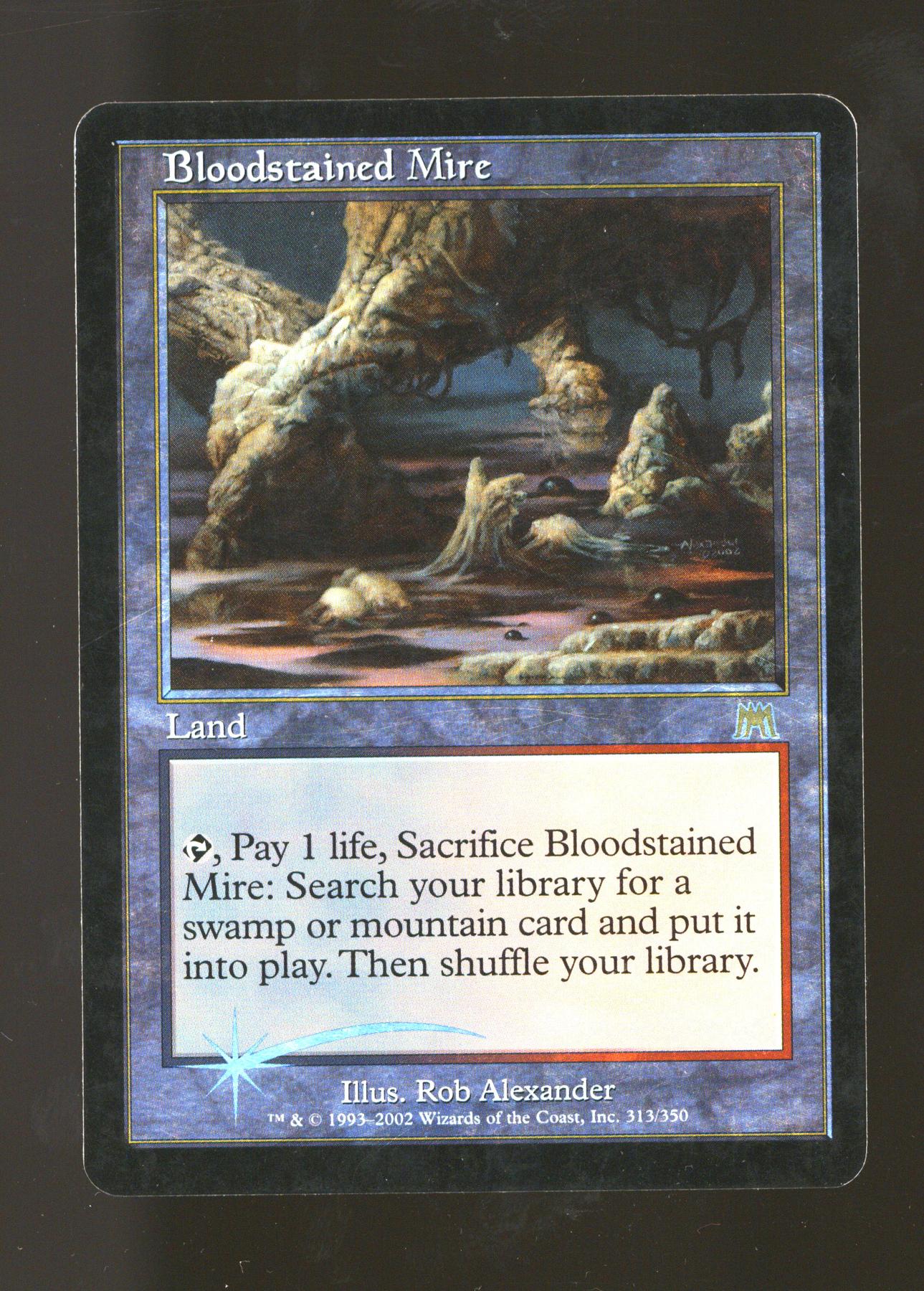 Bloodstained Mire (Moderate Play Foil)