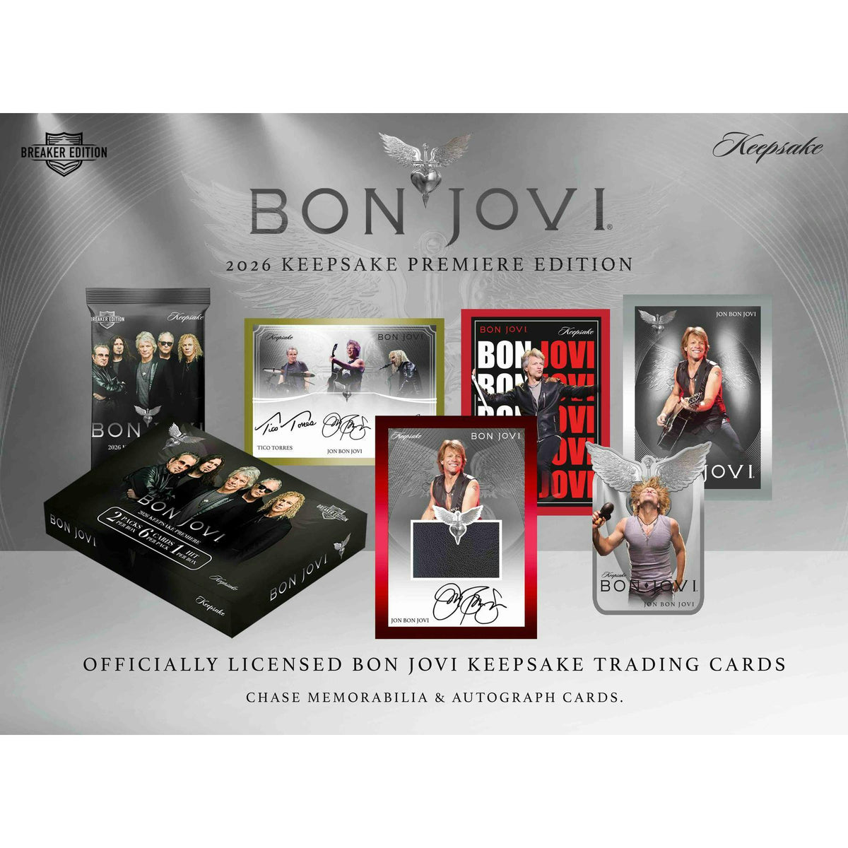 2026 Keepsake Bon Jovi Premiere Breaker 10-Box Case (Presell)
