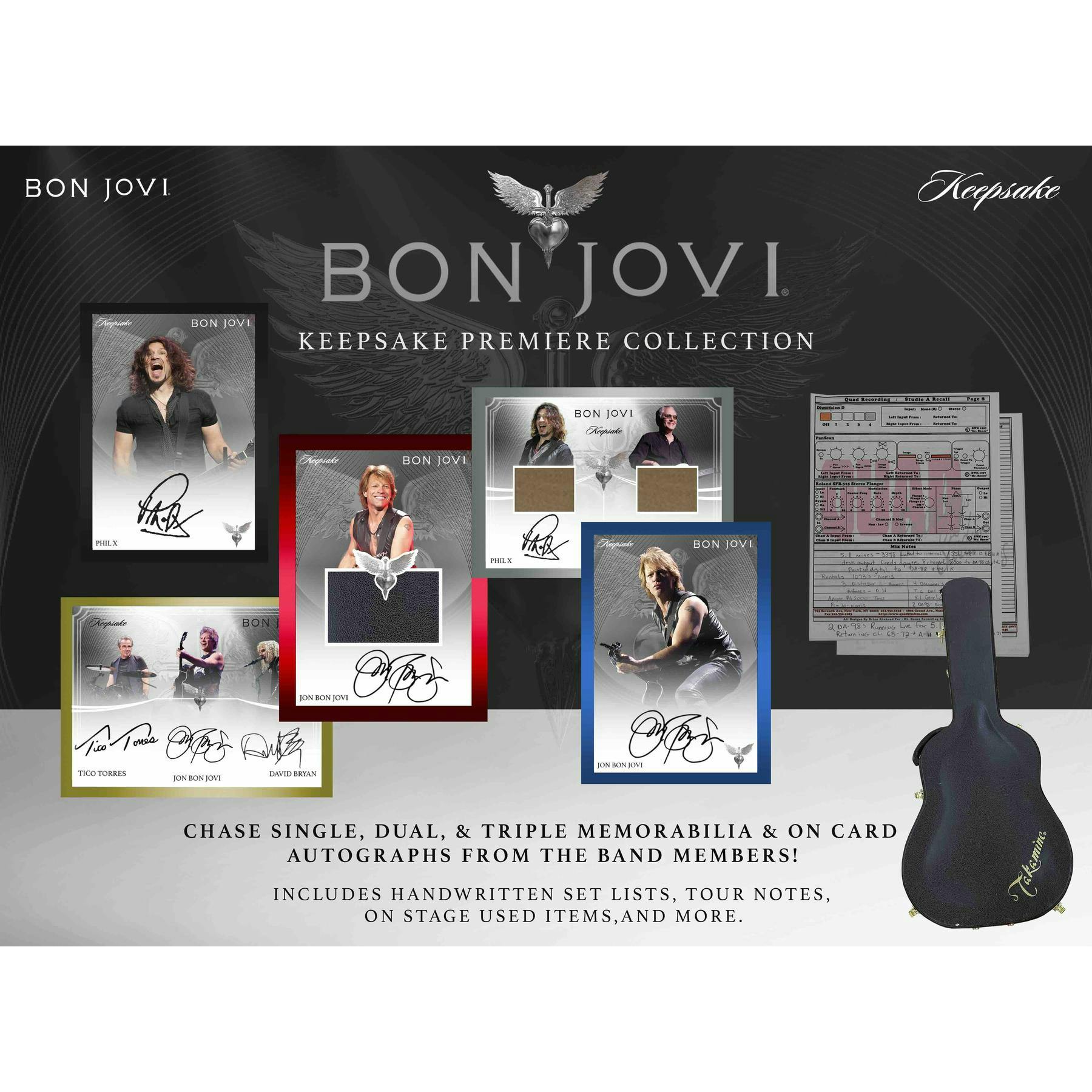 2026 Keepsake Bon Jovi Premiere Breaker 10-Box Case (Presell)