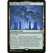 Magic the Gathering Kamigawa Neon Dynasty Boseiju, Who Endures NEAR MINT NM
