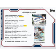 2021 Bowman Chrome Baseball HTA Choice Box