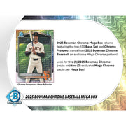 2025 Bowman Chrome Baseball Mega Box
