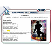2021 Bowman Draft Baseball Hobby SUPER Jumbo Box