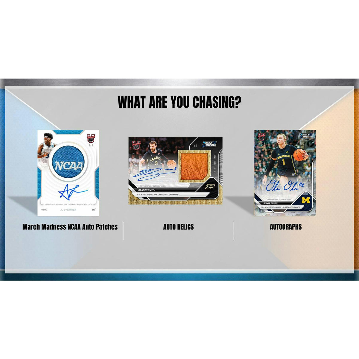 2025/26 Bowman University NOW March Madness Basketball Hobby Box