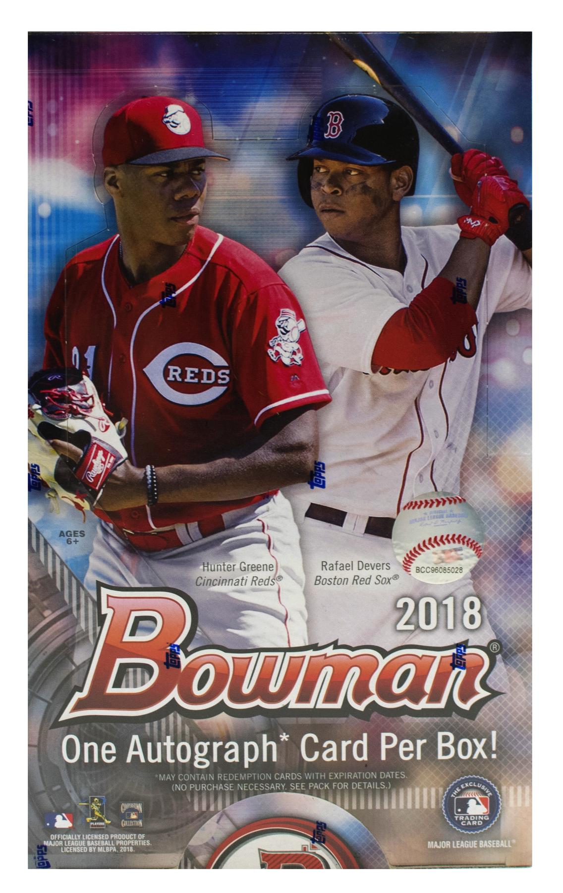 2018 Bowman Baseball Hobby Box
