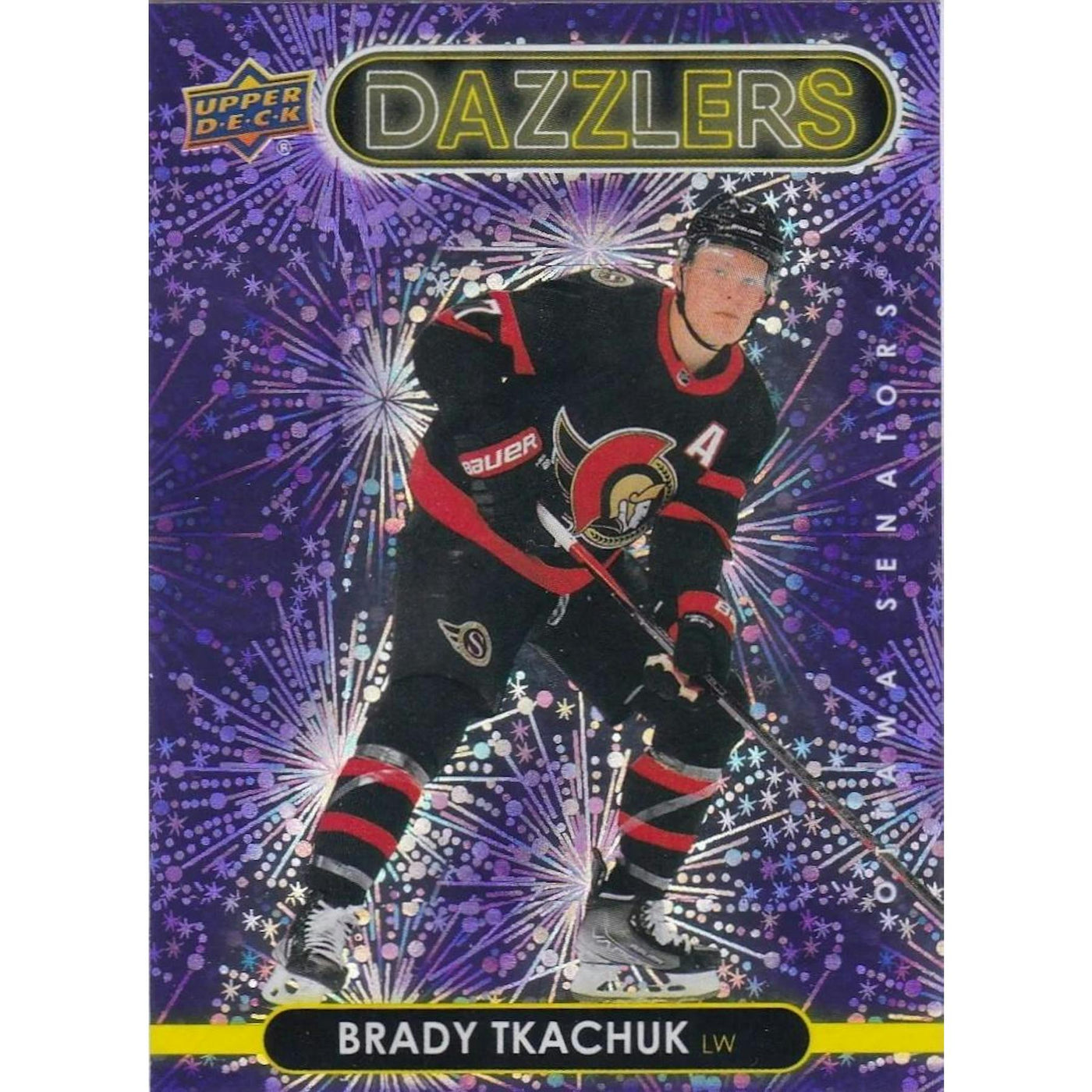 2021/22 Upper Deck Series 2 Hockey Young Guns/Purple Dazzlers Bonus Pack