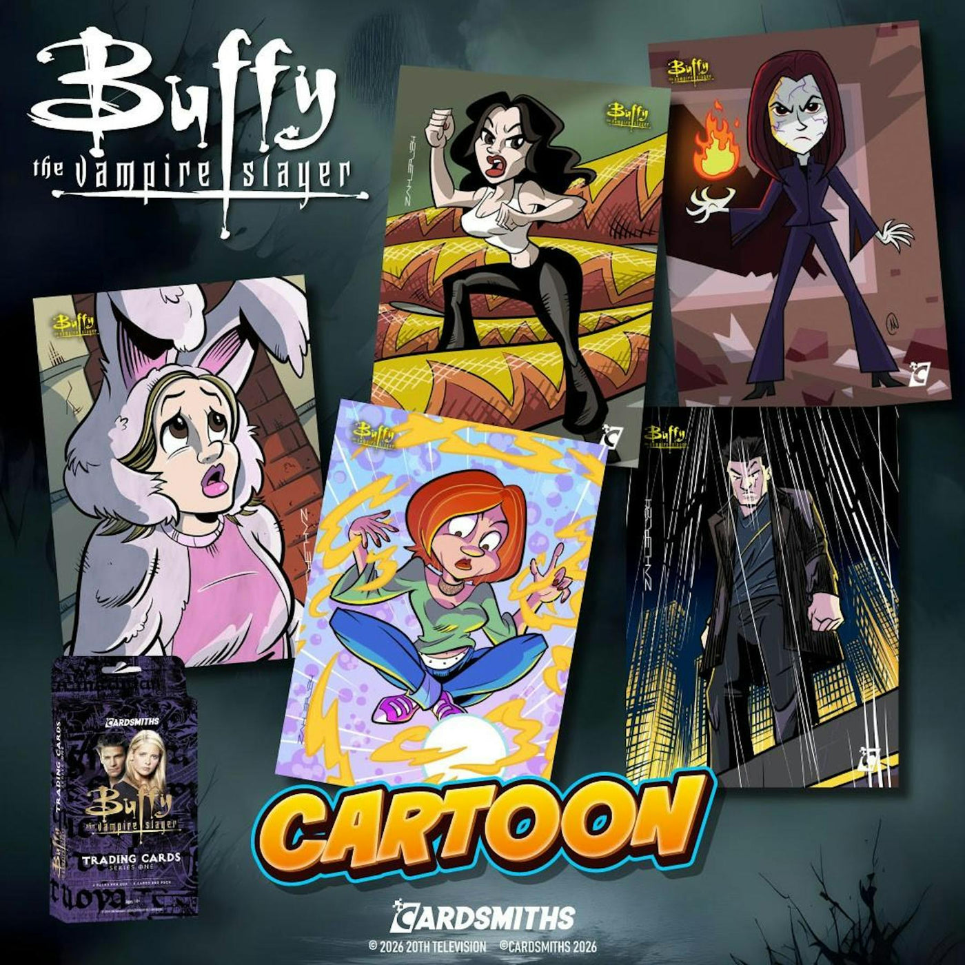 2025 Cardsmiths Buffy The Vampire Slayer Series 1 Hobby 48-Box Case