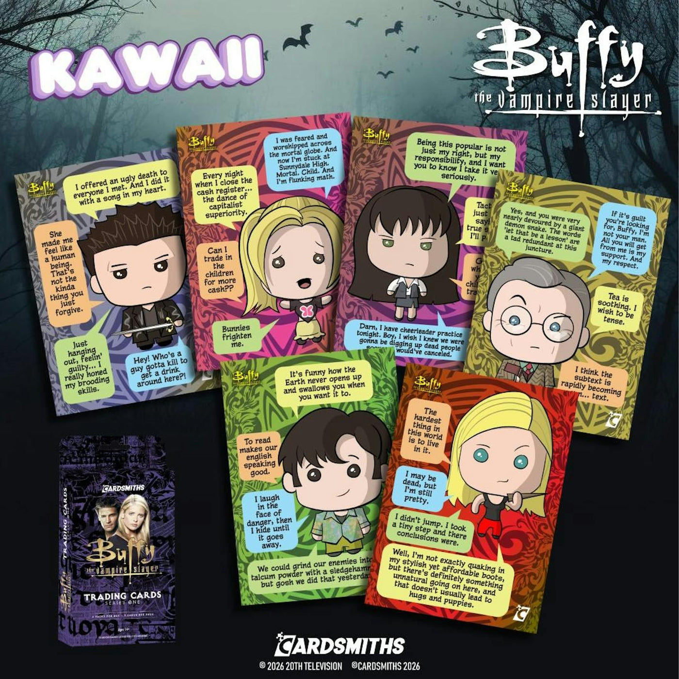2025 Cardsmiths Buffy The Vampire Slayer Series 1 Hobby 48-Box Case