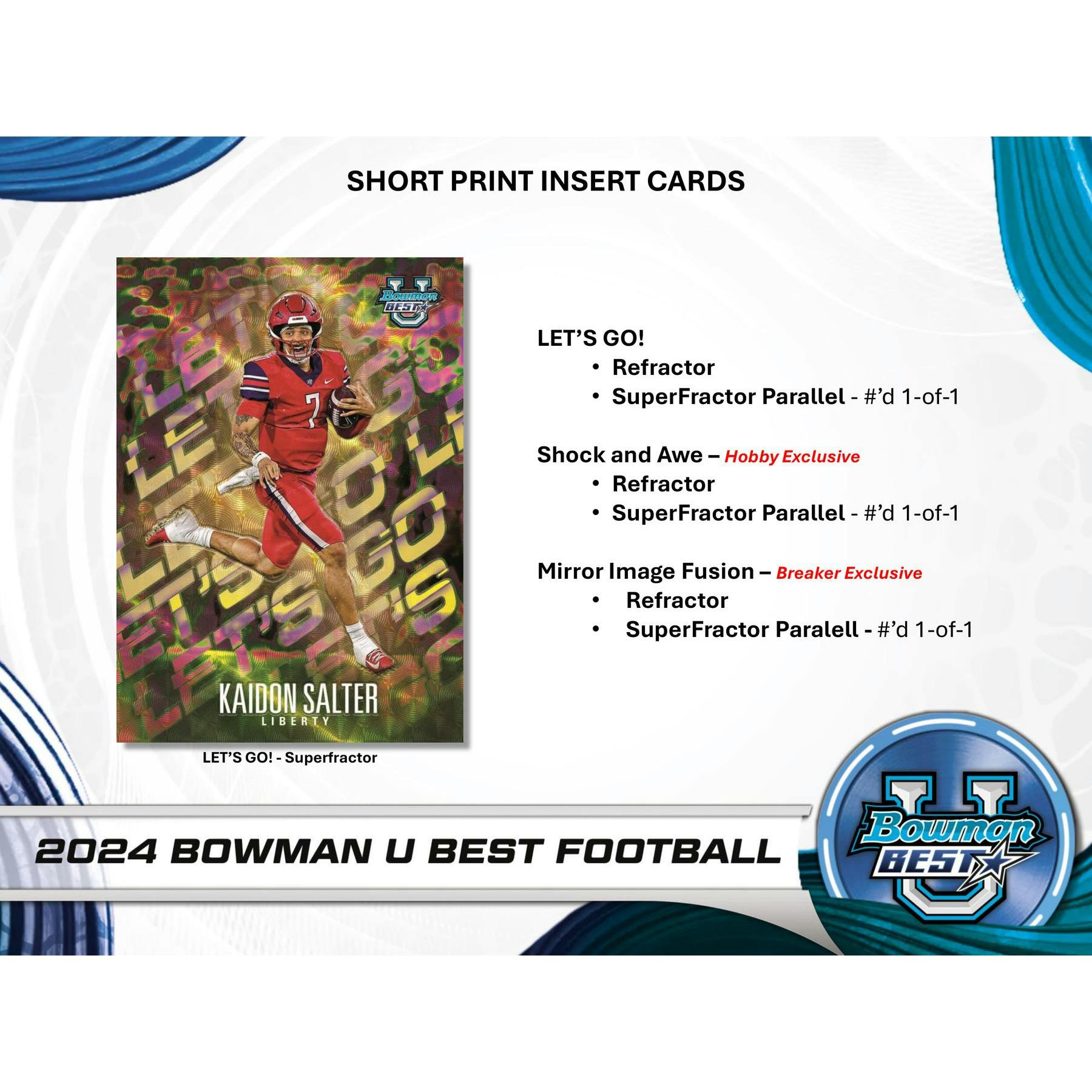 2024 Bowman University Best Football Delight 10-Box Case