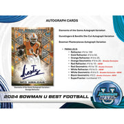 2024 Bowman University Best Football Hobby Box