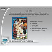 2024/25 Bowman University Chrome Basketball Mega Box