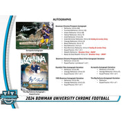 2024 Bowman University Chrome Football Mega Box