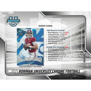 2025 Bowman University Chrome Football Delight Box