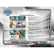 2025 Bowman University Chrome Football Delight Box