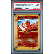 Pokemon Expedition Reverse Holo Foil Charmander 97/165 PSA 9