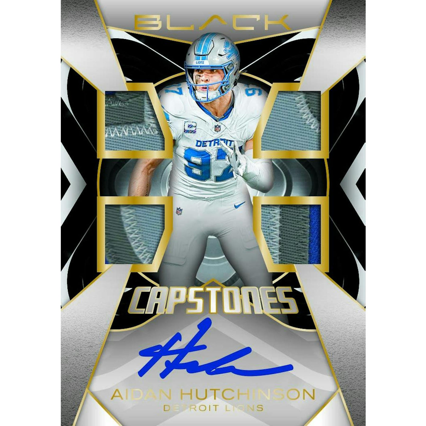 2025 Panini Black Football Hobby 12-Box Case