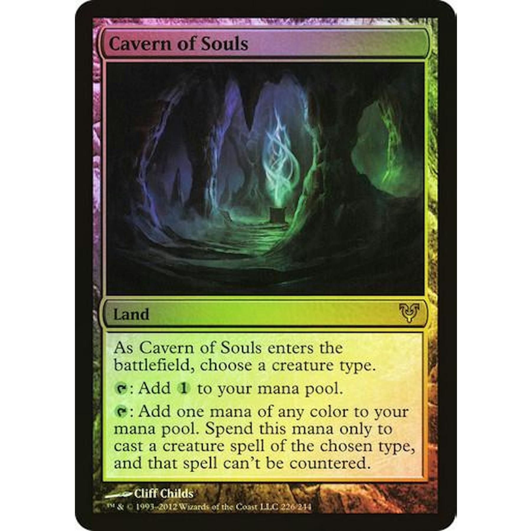 Cavern of Souls (Light Play Foil)